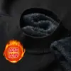 Suéter de lana engrosada para hombre de otoño e invierno, con cuello semi-alto, tejido base versátil y de corte holgado, al por mayor transfronterizo