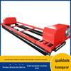 Máquina integrada de pavimentação de concreto com quadro Yihua, eixo de três rolos, vibração-descarga e nivelamento, autopropulsada, deck de ponte, túnel