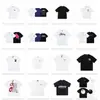 Camiseta de Manga Corta Stus de Alta Calidad Transfronteriza Letra Correcta Pesada Versión Alta Marca de Moda Americana Pareja Hombres y Mujeres