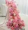 Soporte de Mesa Cascada para Flores de Hierro Forjado con Ruedas Carrito de Flores para Mesa de Banquete de Hotel Soporte de Acero Inoxidable Accesorios Decoración