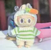 [Apenas Roupas de Boneca] Caixa Surpresa de Segunda Geração La Bubu 17cm Roupas Pingente de Rosto de Vinil Série Festa Sentada La Bubu Boneca