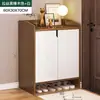 Zapatero para Exteriores para Uso en Casa con Cerradura para Pasillo Estante para Zapatos a Prueba de Polvo Puerta de Madera Nuevo Estilo 2021