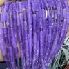 Accesorios para Joyería DIY Cuentas Espaciadoras Venta al por Mayor Trabajos con Cuentas Rectangular Piedra Imperial Ágata Roja Aventurina Tubo Redondo Cuentas Pulsera