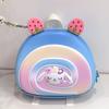 Mochila Escolar Pequeña y Mediana para Guardería, Dibujo Animado Lindo Rollo de Pastel Mochila para Niños y Niñas Mochila Nueva para Niños