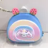Nueva Mochila Escolar Dura de EVA con Dibujo de Rollo de Pastel Mochila de Jardín de Infancia Moda Tendencia Mochila Casual para Niños y Niñas