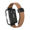 Adequado para Pulseira de Relógio Huawei Band 10 com Fivela Magnética, Pulseira de Couro Liso da Moda, Universal para Huawei Band 9/8