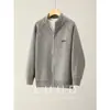 Novos suéteres de tricô outono e inverno para homens e casais, cardigãs bordados, estilo high-end old money, atacado de fábrica transfronteiriço