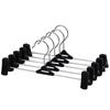 Clipes de Plástico Antiderrapantes para Calças, Cabides Sem Costura para Calças, Clipes para Armazenamento de Calças, Cabides para Calças, Clipes para Saias, Cabides para Roupa Íntima, Cabides para Loja de Roupas Domésticas