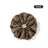 Elástico de Cabelo Grande de Seda para Mulheres, Acessórios de Cabelo no Atacado, Presente de Dia das Mães, Material de Poliéster