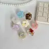 Pinza para el Cabello Pequeña Floral Suave para Mujer, Mini Pasador de Acetato con Pedrería, Pinza Lateral, Venta al por Mayor de Fábrica