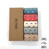 Calcetines de lana en caja calcetines cálidos de invierno para mujer engrosados de media pantorrilla calcetines en caja de regalo calcetines de lana para hombre en caja