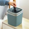 Bote de basura de escritorio creativo para el hogar pequeño mini bote de basura de oficina mesita de noche dormitorio sala de estar con tapa contenedor de almacenamiento