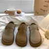 Mules de plataforma de suela gruesa estilo Birkenstock para mujer, zapatos cómodos sin cordones para primavera y otoño 2026 modelo nuevo