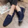 Sapatos Preguiçosos Masculinos de Primavera Transfronteiriços Sapatos de Sapato Grande Tamanho para Venda no Exterior Bico Fino Sapatos Casuais Sapatos Masculinos Antiveludo Sapatos para Dirigir