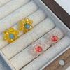 Pendientes de perlas circulares de corte retro vintage de alta gama, celebridad de Internet francesa, nuevo temperamento de moda 2023