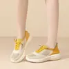 Nuevos Zapatos de Verano para Mujer, Zapatos Casuales Diarios para Exteriores para Mujer, Zapatos Ligeros de Suela Gruesa y Suela Suave sin Cordones para Madres, Comercio Exterior