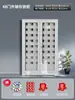 Gabinete de Almacenamiento para Teléfonos Móviles con Cerradura, Gabinete de Carga para Walkie-Talkies, Puerta de Cristal, Recargable, Gabinete de Almacenamiento para Teléfonos Móviles para Salas de Exámenes Escolares