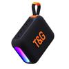 Altavoz Bluetooth Satchel Lanyard Satchel Audio para Exteriores Inalámbrico Luz LED Subwoofer Estéreo Tg445