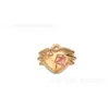 Estilo Ins Corazón Dorado Rombo Gota de Agua Diamante Rosa Acero Inoxidable Colgante para Collar DIY Colgantes para Pendientes Pulsera