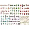 Nuevos Productos Transfronterizos 270 Colores Mixtos Gotas Dibujos Animados Aleación Colgante Pequeño Hecho a Mano DIY Pulsera Llavero Accesorios para Joyería