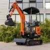 La Nueva Miniexcavadora Hidráulica de Orugas de 1.8 Toneladas de Haituo se Exporta a Europa para Zanjeo Pastoral y Trituración Miniexcavadoras
