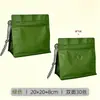 Bolsa sellada de ocho lados tipo cubo con cordón, bolsa tipo stand-up para café y té, válvula de aire unidireccional, bolsa de embalaje de alimentos con aluminio de fácil rasgado, personalizable