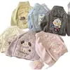 Uniforme Escolar Essencial para Meninos e Meninas, Camada Base Grossa e Quente, Jaquetas Pequenas para Bebês e Crianças Pequenas, Roupa de Outono/Inverno, Roupa de Inverno da Moda