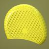 Touca de Natação de Silicone Gota d'Água Que Não Aperta a Cabeça e Protege as Orelhas, Touca para Cabelo Longo, Bolha Antiderrapante de Partículas Grandes Confortável Touca para Banho em Águas Termais