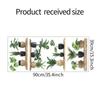 Adornos de plantas en maceta para pared de comercio exterior, pegatinas de pared autoadhesivas para dormitorio, sala de estar, entrada, dormitorio, decoración del hogar, venta al por mayor transfronteriza