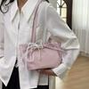 Casual Sencillo Estilo Occidental Diseño Nicho 2025 Nuevo Primavera Moda Textiva Bolso Sobaco Bolso de Hombro para Mujer