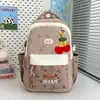Mochila Escolar Fofa Estilo Floresta, Mochila Leve Estilo Coreano para Alunas, Grande Capacidade, Mochila Casual Versátil para Alunos do Ensino Fundamental e Médio