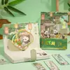 Guofeng Lindo Panda Cuaderno de Bocetos Caja de Regalo Traje Cuaderno Regalo para Estudiante Set de Regalo de Papelería Regalo
