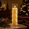 As Luzes de Vela de LED Mais Vendidas da Amazon Podem Fornecer Cordões de Luz com Impressão Colorida, Decorações de Ambiente Controladas por Controle Remoto e Velas Eletrônicas