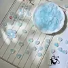Atacado pétalas de vidro folhas de árvore contas soltas de vidro DIY grampo de cabelo antigo feito à mão material para vestuário chinês adorno de cabeça