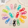 Hebilla de Plástico Colorida Hebilla para Perro Hebilla de Correa Multicolor Llavero Giratorio Accesorios para Joyería DIY Hebilla de Correa para el Hombro de Plástico