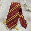 Corbata Harry Potter Gratis Insignia JK Genuina Raya Gente Unida Cuatro Colegios Sarga Hecho a Mano Rojo Amarillo Azul Verde