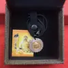 En Stock para Envío Inmediato Nuevo Colgante de Collar de Riqueza Estilo Chino para Hombres y Mujeres, Dios Amarillo de la Riqueza de Xizang con Grabado en Oro, Adorno Colgante Creativo