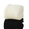 Calcetines de felpa de punto jk blanco para pantorrilla y2k otoño e invierno cálidos de caña media calcetines lolita cubre calcetines para botas de nieve