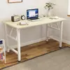 Mesa Dobrável Simples, Mesa para Computador, Escrivaninha de Estudante, Mesa de Escrita, Mesa de Jantar Doméstica para Apartamentos Pequenos, Mesa de Treinamento Econômica