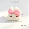 Nuevo y lindo peluche de rana fresca, accesorios de cabeza de conejito con lazo para ropa, broches DIY, accesorios para zapatos y calcetines