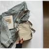 Bolso Pequeño Nuevo Transfronterizo para Mujer 2025 Estilo Coreano Tela Lavada Bolso para Teléfono Móvil de Hombro Bolso Cruzado Versátil Casual para Teléfono Móvil para Mujer
