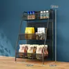 Estante de almacenamiento para snacks, para el hogar, para bebidas, frutas, estante de almacenamiento multicapa, estanterías de supermercado, mostrador de caja, estante de exhibición multifuncional