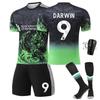 Fato de Treino de Futebol 2526 Liverpool Edição Especial Camisa Verde No. 11 Salah Não. 4Van Dijk Não. 7 Dias