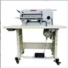 Máquina de Corte de Cuero, Máquina de Corte Longitudinal de Alta Potencia para Esponja Eva de Material Grueso, Máquina de Corte Automático con Cuchilla Circular para Correa de Goma con Pedrería
