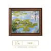 2026 Caja de Medidor Eléctrico Estilo Americano Nuevo Pintura Decorativa Pintura al Óleo de Monet Cubierta Retro sin Taladro para Caja Eléctrica y Interruptor de Circuito Pintura para Colgar