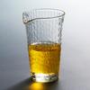 Taza de té de estilo japonés hecha a mano con patrón de martillo, taza de té de begonia transparente, juego de té de kung fu para el hogar, tetera compartida, tazón de té para verter, taza masculina