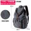 Mochila de lona vintage para hombre, mochila escolar para estudiantes universitarios, moderna, informal, de gran capacidad, para viajes, mochila para hombre