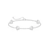 Pulsera Cruzada Europea y Americana de Circonita Trébol de Cuatro Hojas, Moderna y Delicada, Adecuada para el Viaje Diario, Joyería de Mano Versátil para Mujeres 2026