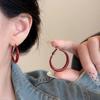 Pendientes de Perla Ins para Mujer, Pendientes Versátiles de Lujo Ligero de Nicho, Pendientes de Estilo Vintage de Gama Alta, Venta al por Mayor de Aguja de Plata 925