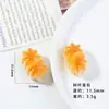 Acessórios para Joias DIY Desenho Animado Comida Artificial Brinquedo Pão Biscoito Cola de Creme Chaveiro Artesanal Capa de Celular Adesivo